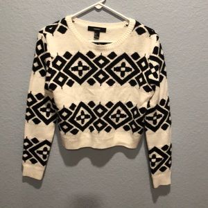 Cropped sweater